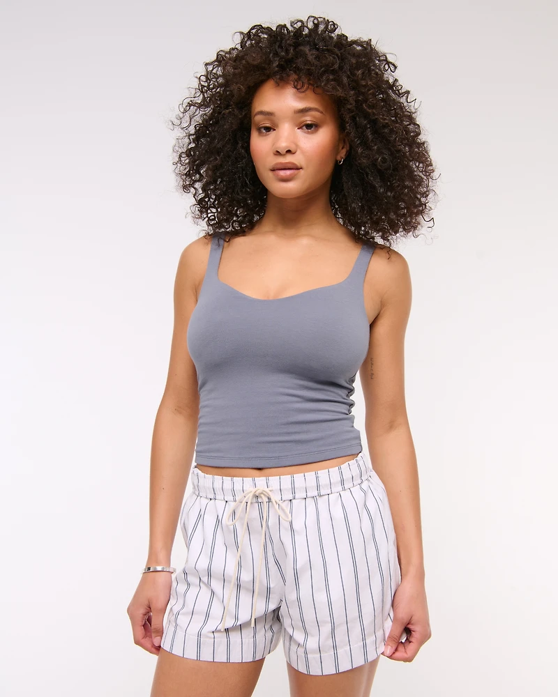 Bra-Free Seamless Sweetheart Tank