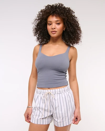 Bra-Free Seamless Sweetheart Tank