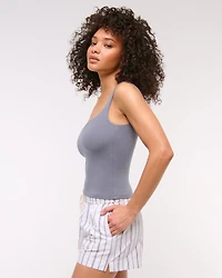 Bra-Free Seamless Sweetheart Tank