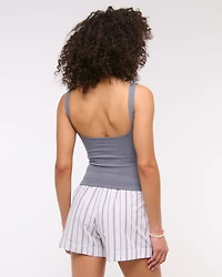 Bra-Free Seamless Sweetheart Tank