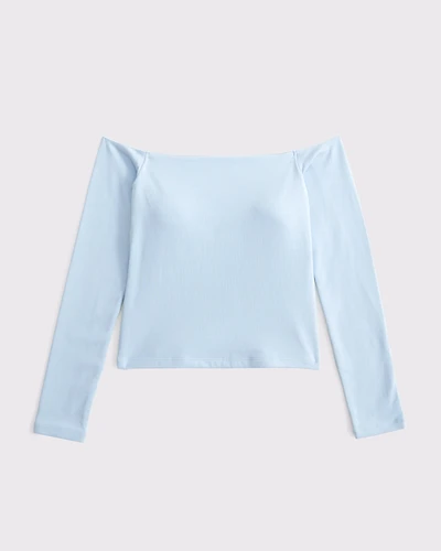 Bra-Free Off-The-Shoulder Top