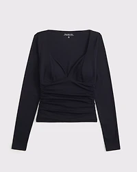 The A&F Zoe Bra-Free Sweetheart Top