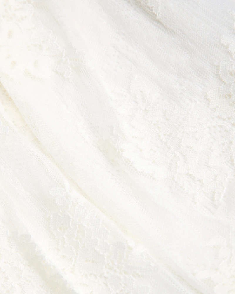 The A&F Zoe Bra-Free Lace Top