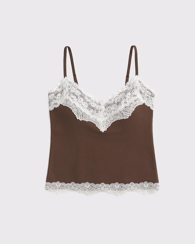 Bra-Free Lace-Trim Cami