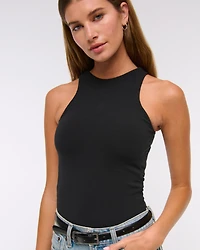 Bra-Free Open-Back Bodysuit