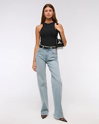 Bra-Free Open-Back Bodysuit