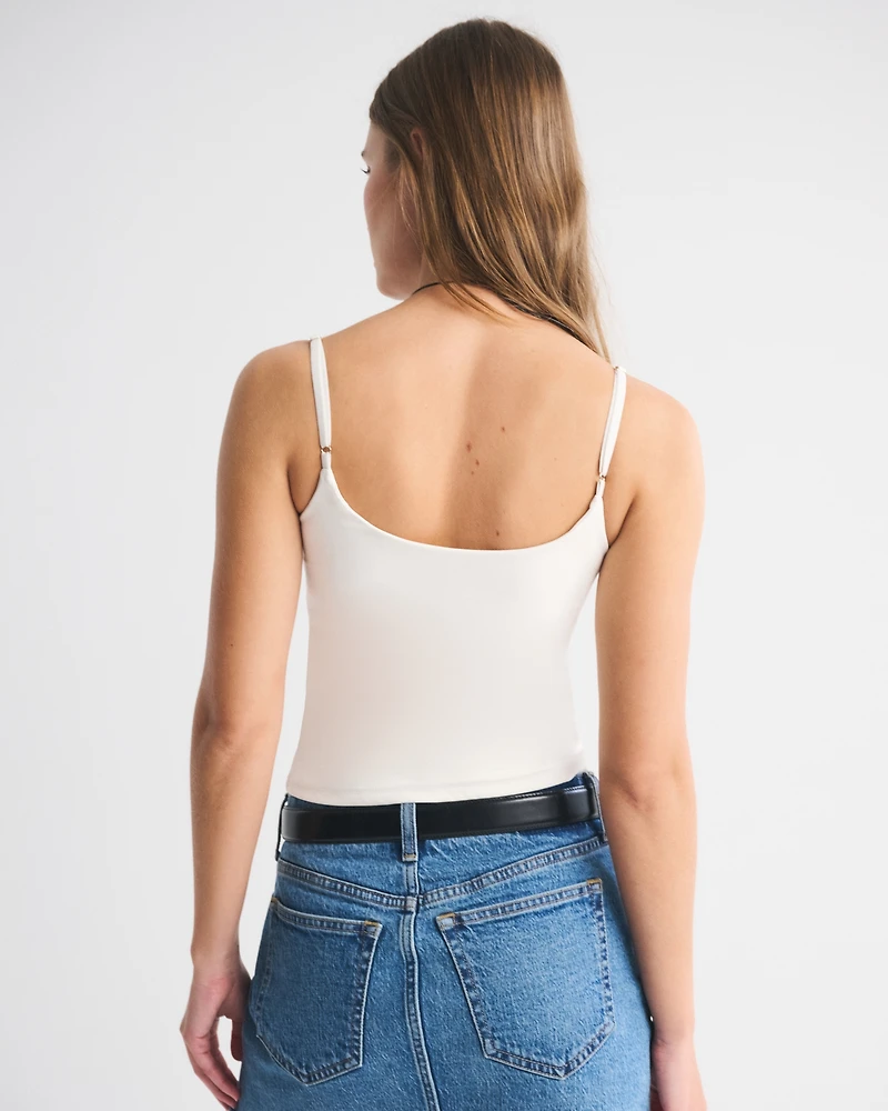 Bra-Free Snatched Seamless V-Neck Cami