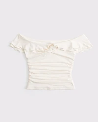 Off-The-Shoulder Ruffle Top