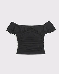 Off-The-Shoulder Ruffle Top