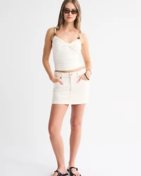 Bra-Free Beaded Twist Cami