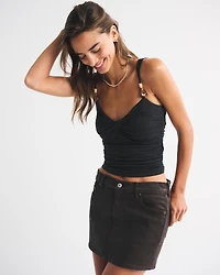 Bra-Free Beaded Twist Cami