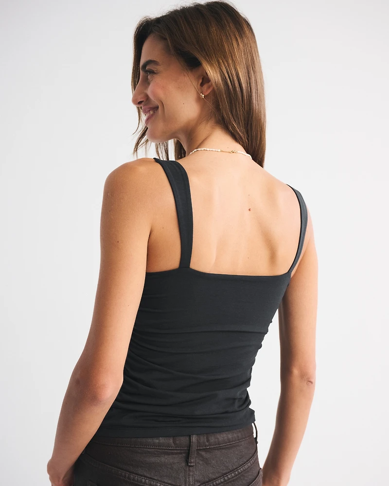 Bra-Free Beaded Twist Cami