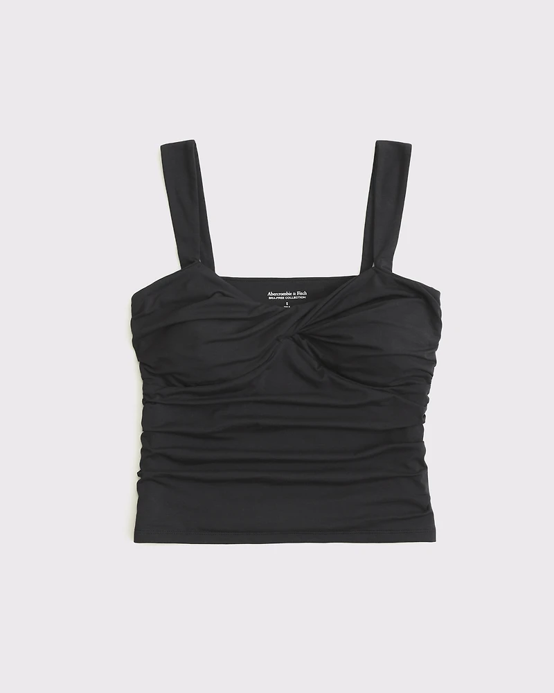 Bra-Free Beaded Twist Cami