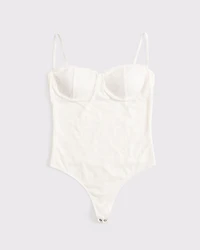 Bra-Free Lace Bodysuit