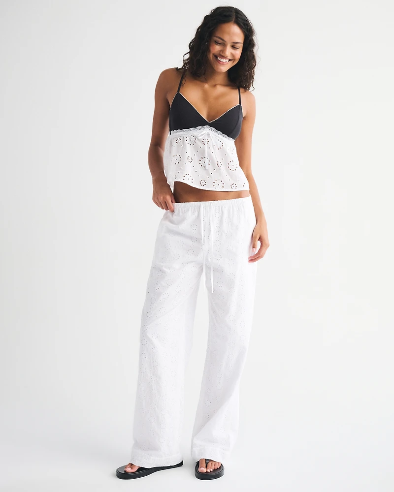 Bra-Free Eyelet Cami