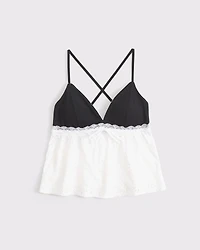 Bra-Free Eyelet Cami
