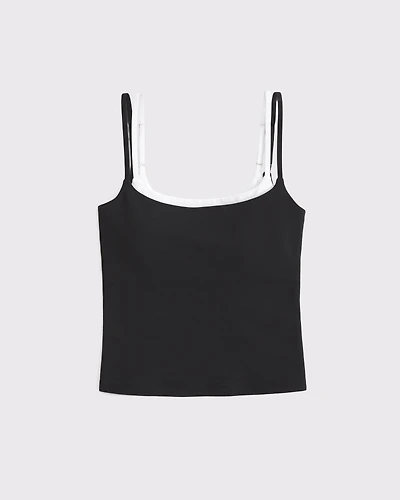 Bra-Free Double-Layered 90s Cami