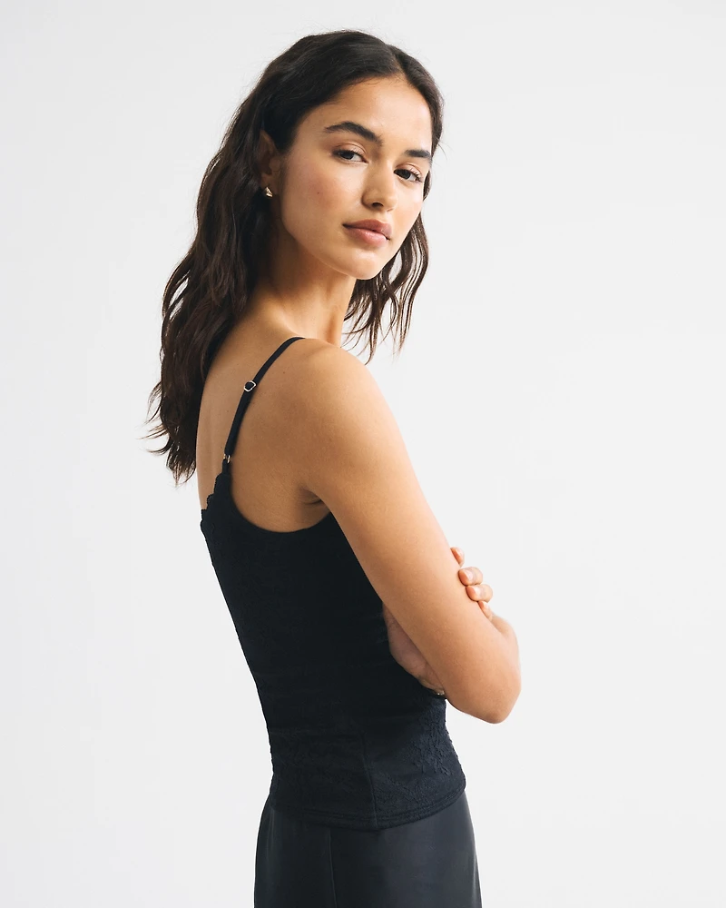 Bra-Free Lace 90s Cami