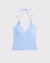 Bra-Free Snatched Seamless Halter Top