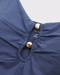 Bra-Free Beaded Cutout Cami