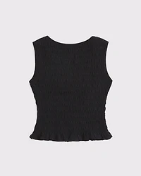 2-in-1 Reversible Smocked Top