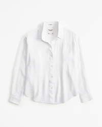 Oversized Crinkle Textured Shirt