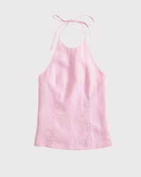 Premium Linen Halter Top