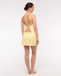 Premium Linen Halter Top