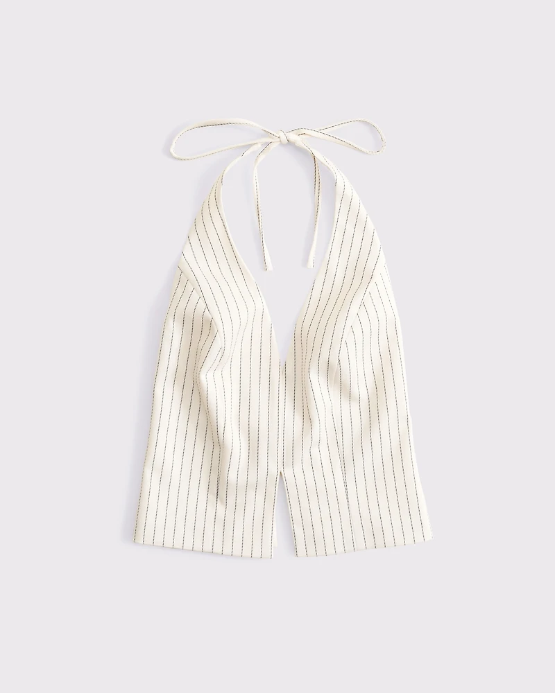 Tailored Halter Vest