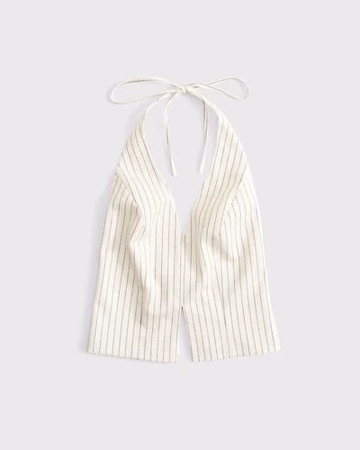 Tailored Halter Vest