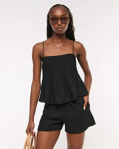 Pintuck Cami