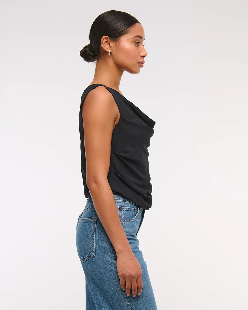 Drapey Plunge Top