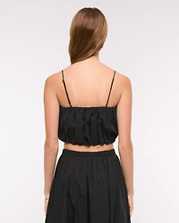 Cropped Bubble Hem Cami