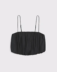 Cropped Bubble Hem Cami
