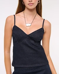 Denim Babydoll Cami