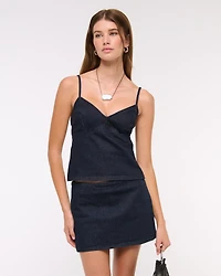 Denim Babydoll Cami