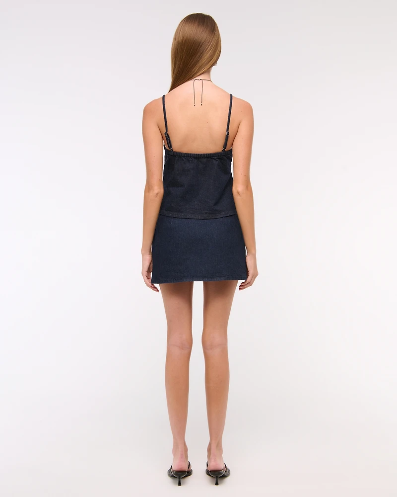 Denim Babydoll Cami