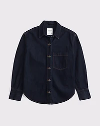 Oversized Denim Shirt
