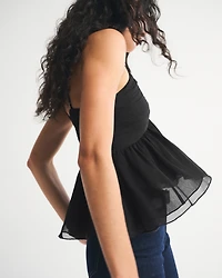 V-Neck Ruched Cami