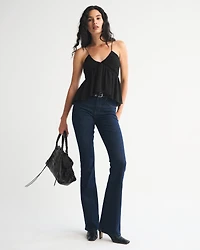 V-Neck Ruched Cami