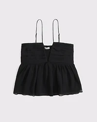 V-Neck Ruched Cami