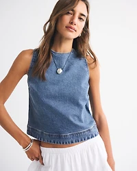 Denim Set Top