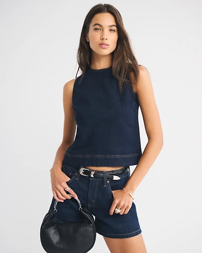 Denim Set Top