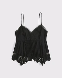 Babydoll Lace-Trim Cami