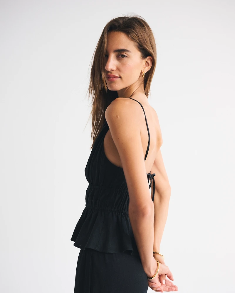 Smocked Halter Top