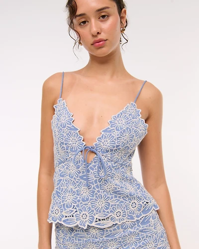 The A&F Bella Tie-Front Cami