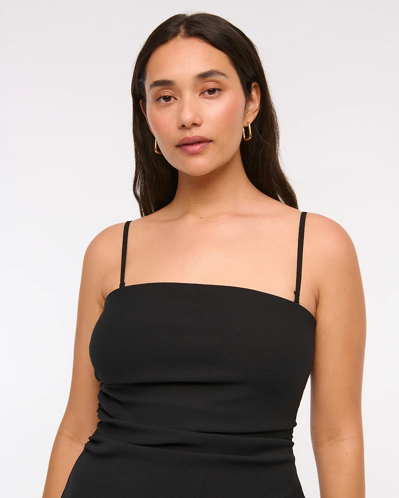 Strapless Side Ruched Top