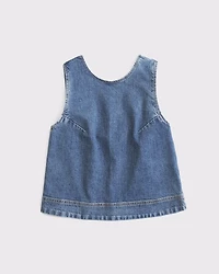 Denim Shell Top