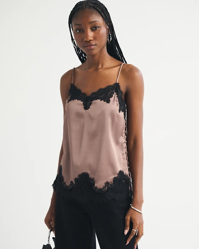 dare to dream lace & satin flounce slip dress Buy Dare to Dream Lace & Satin Flounce Slip Dress Online - Style ID: 1126507101T5