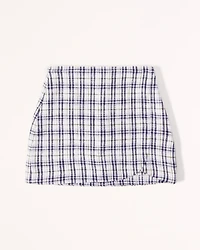 Tweed Wrap Skort
